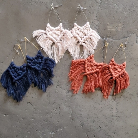 Boho Chic Dangling earrings NWT - Picture 6 of 8